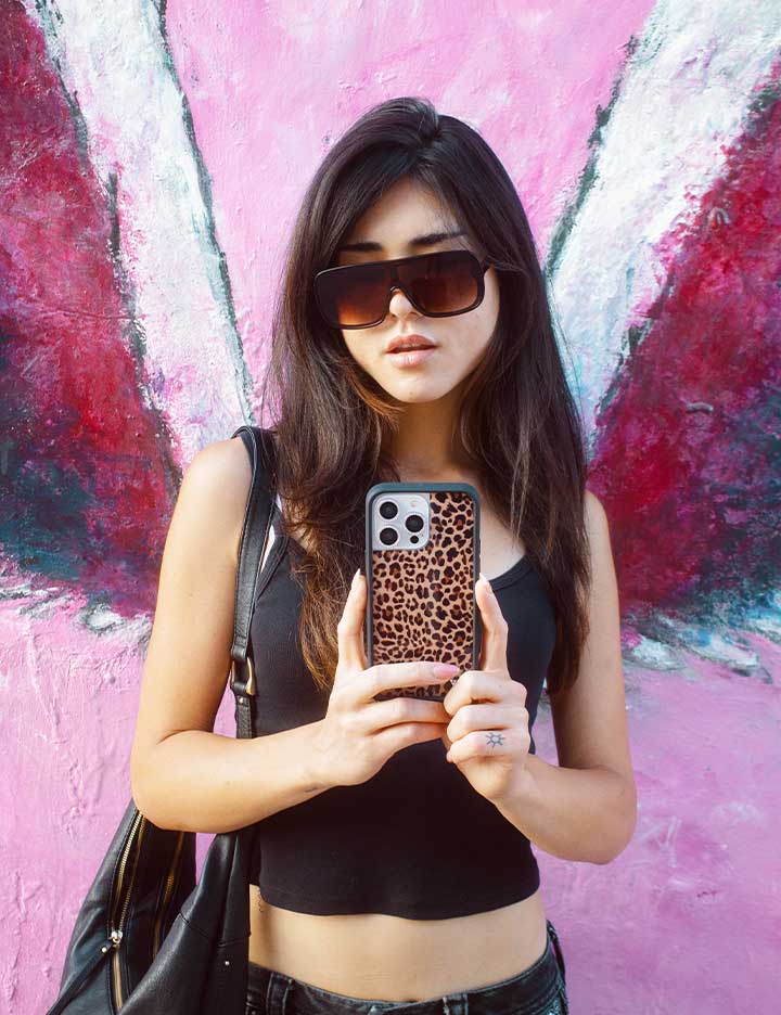 Meow | Brown iPhone Case - Image 45