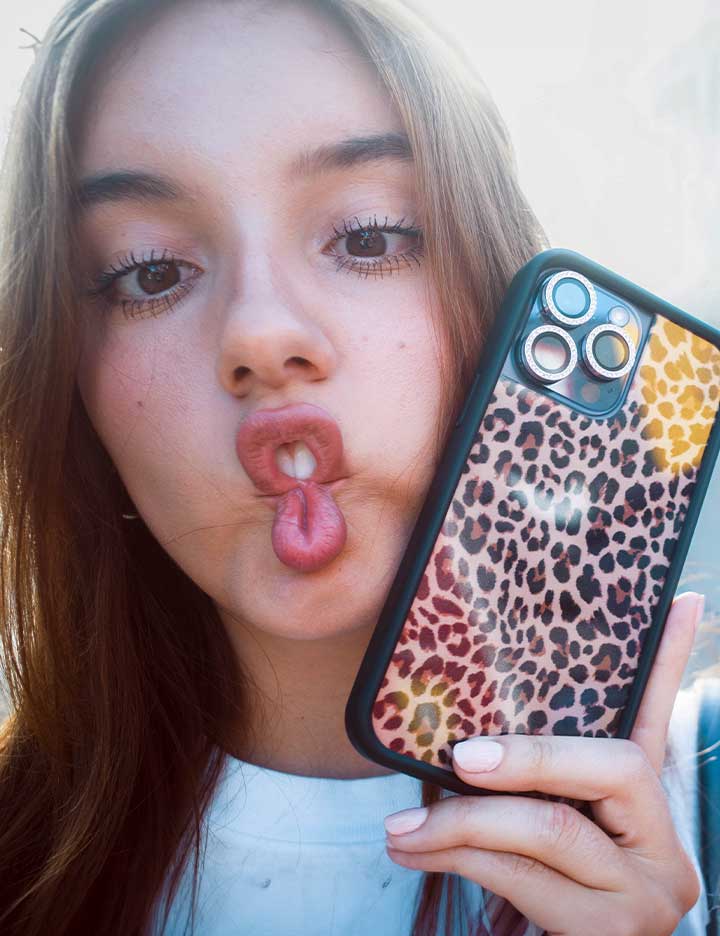 Meow | Brown iPhone Case - Image 48
