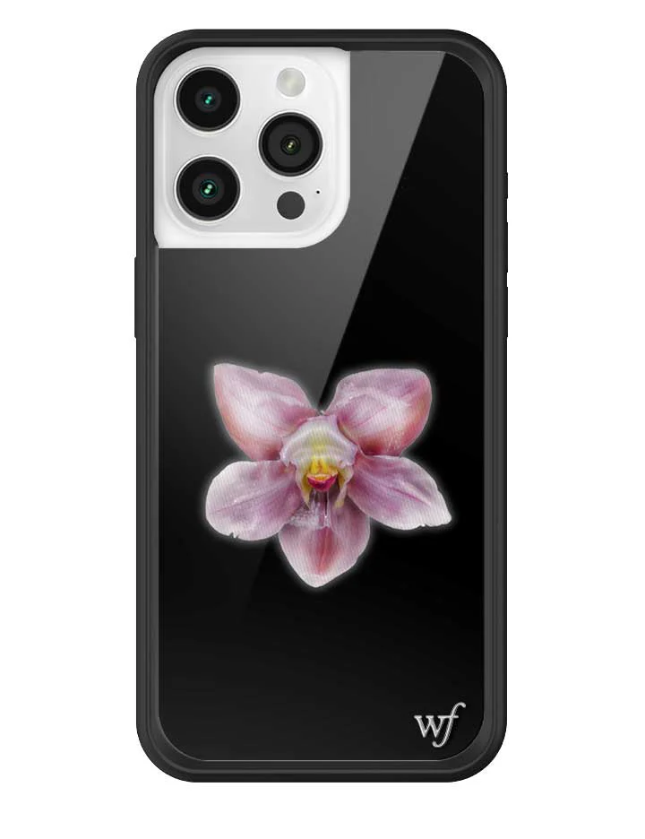 Orchid | Black iPhone Case - Image 23