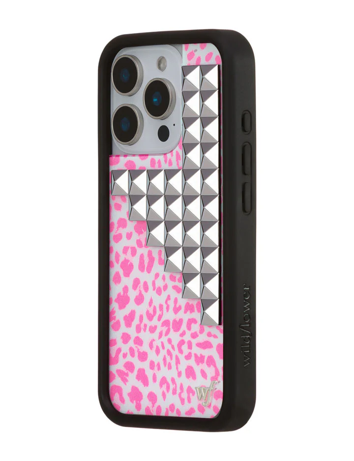 Pink Meow Stud iPhone Case - Image 16