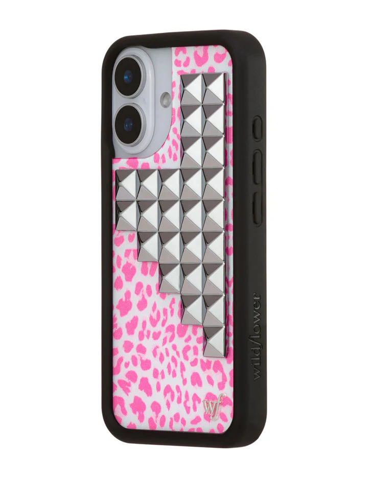 Pink Meow Stud iPhone Case - Image 18