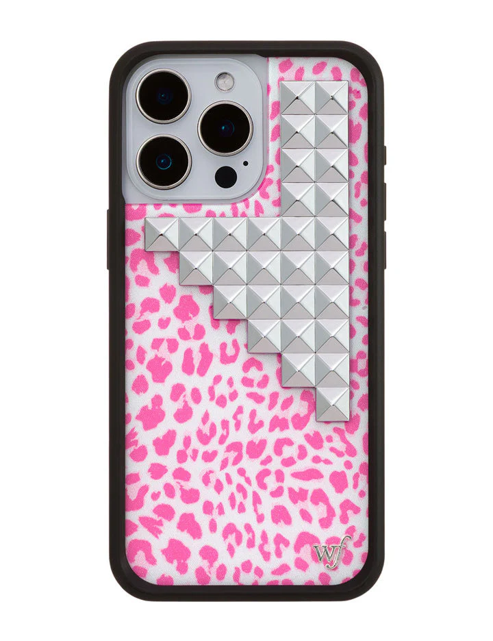 Pink Meow Stud iPhone Case - Image 19