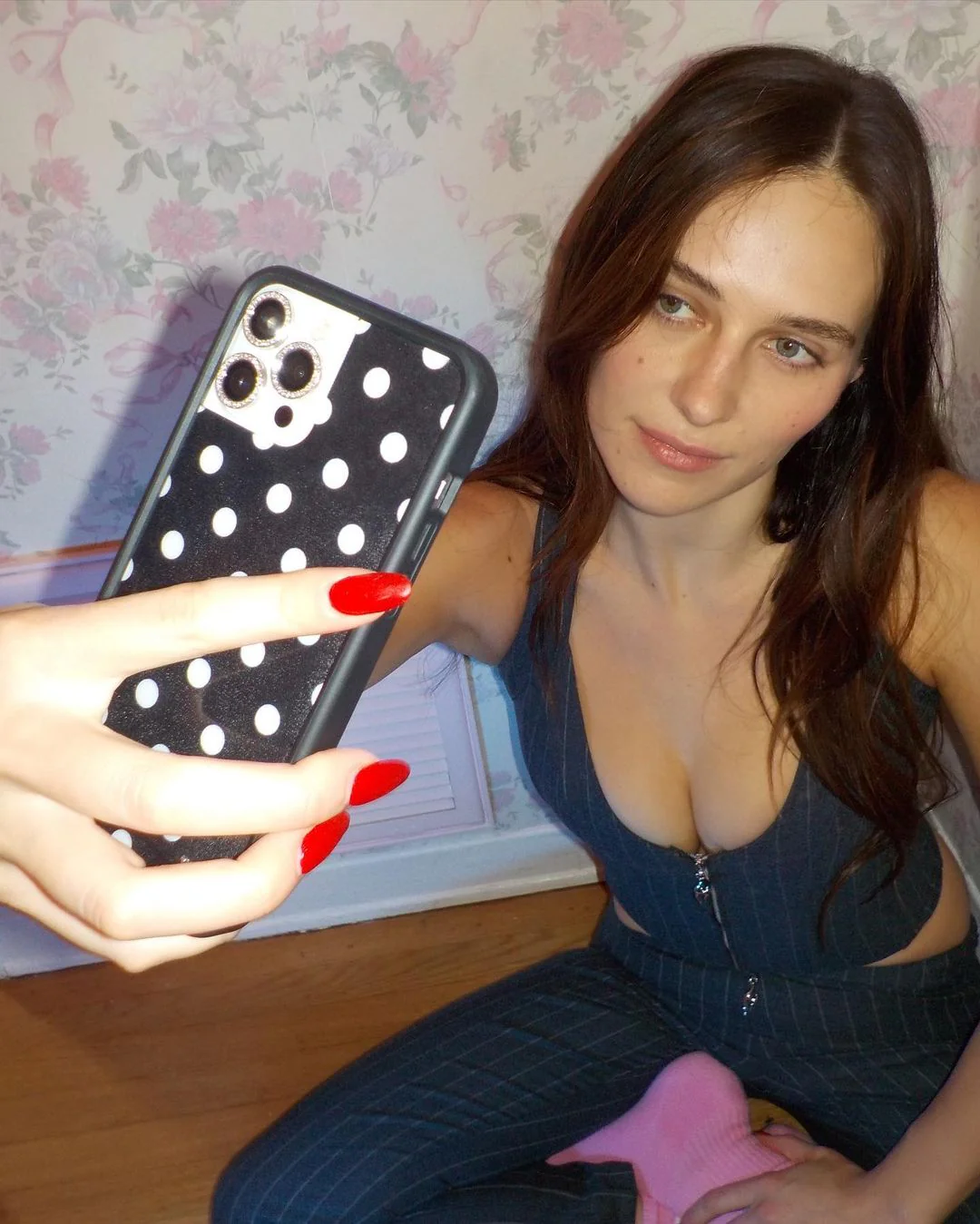 Polka Dot | Black and White iPhone Case - Image 41