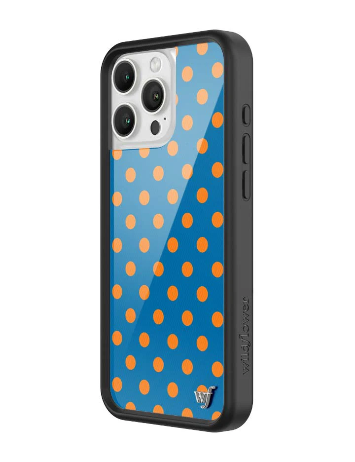Polka Dot | Blue and Orange iPhone Case - Image 14