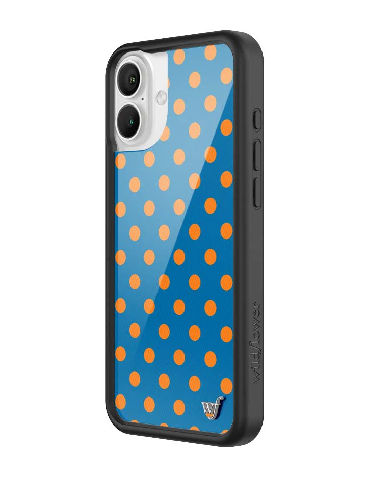 Polka Dot | Blue and Orange iPhone Case - Image 16