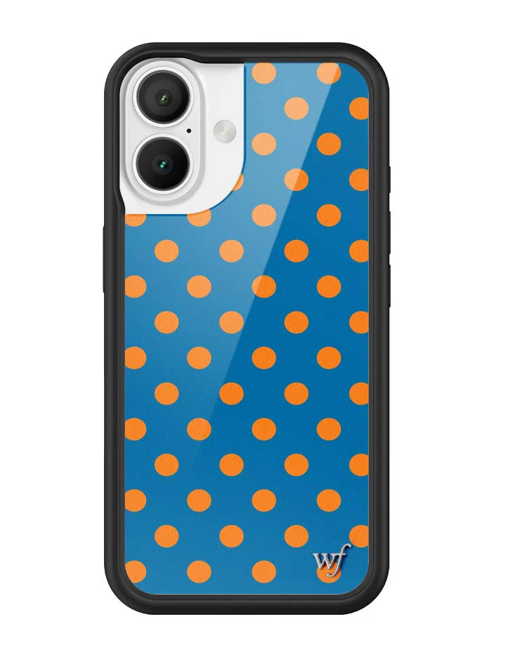 Polka Dot | Blue and Orange iPhone Case - Image 19