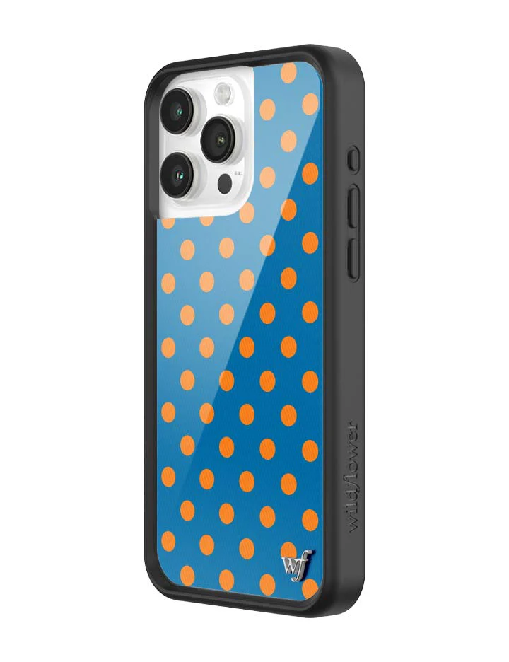 Polka Dot | Blue and Orange iPhone Case - Image 24