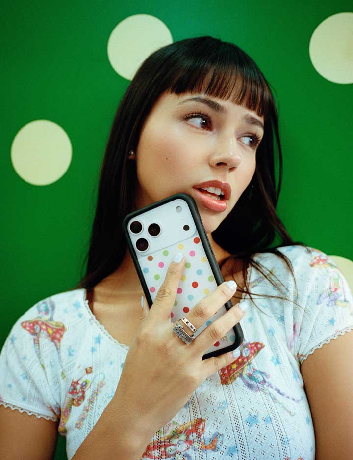 Confetti Polka Dots iPhone Case - Image 41