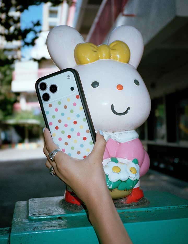 Confetti Polka Dots iPhone Case - Image 42