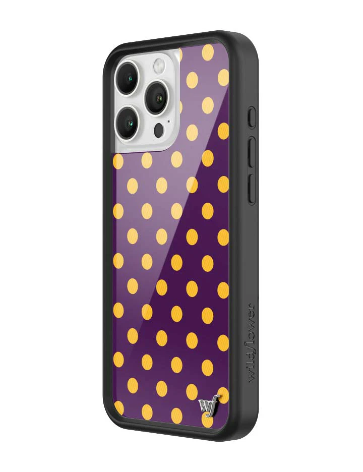 Polka Dot | Purple and Yellow iPhone Case - Image 14