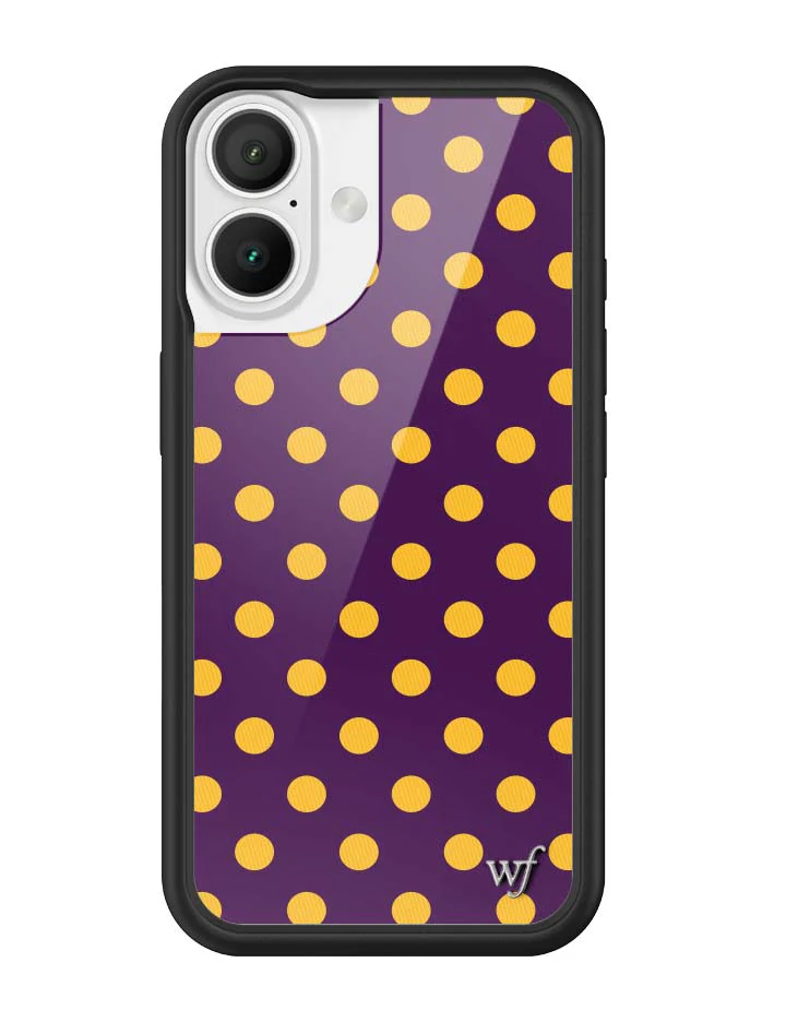 Polka Dot | Purple and Yellow iPhone Case - Image 19