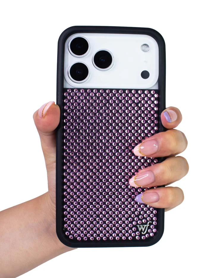 Rhinestone iPhone Case | Pink - Image 39