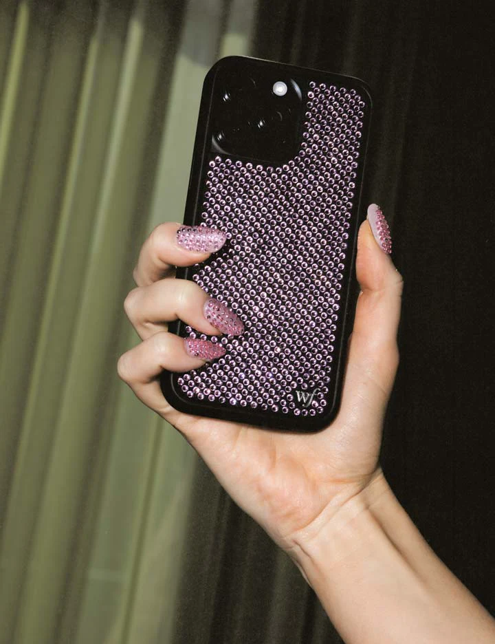 Rhinestone iPhone Case | Pink - Image 42